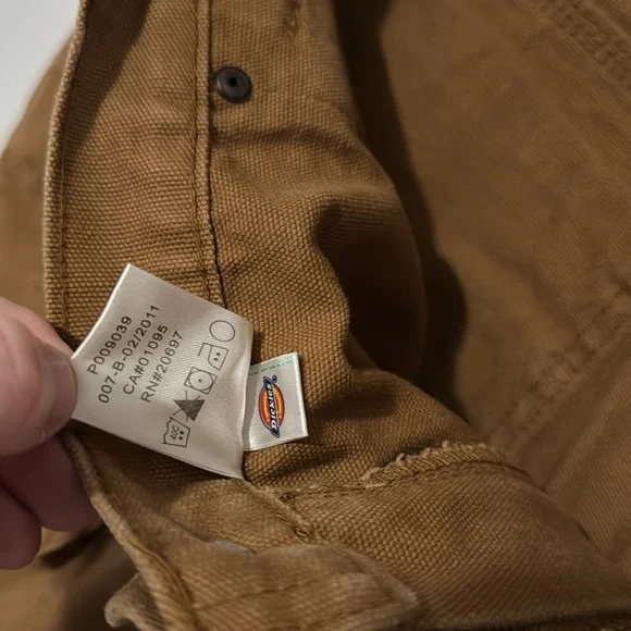 Vintage Y2K Dickies Double Knees Work Pants / 40x30 / 2011 - Picture 8 of 8